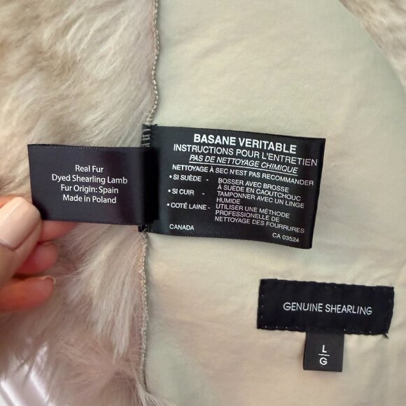 HISO Reversible shearling jacket - Picture 13 of 13